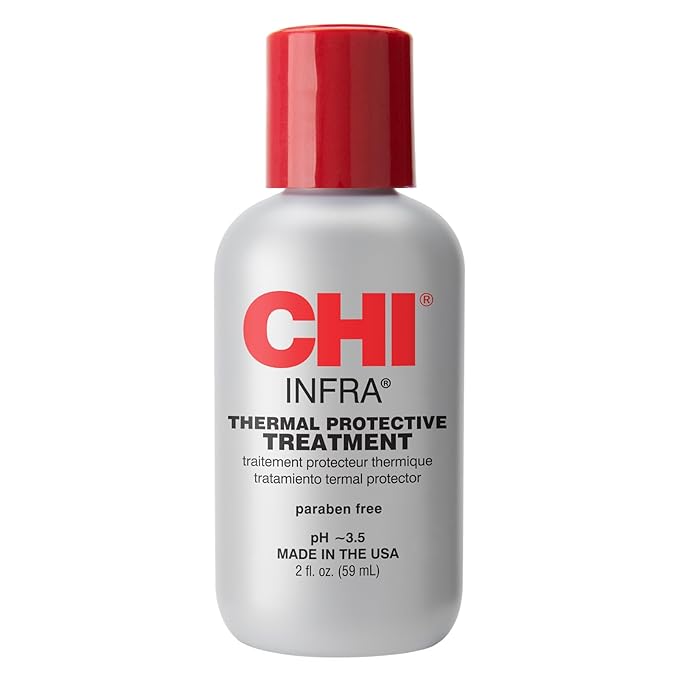 CHI Infra Thermal Protective Treatment, Hair Serum For Protecting Color & Adding Superior Shine & Softness, Hydrating Formula, Sulfate-free, 2 Oz