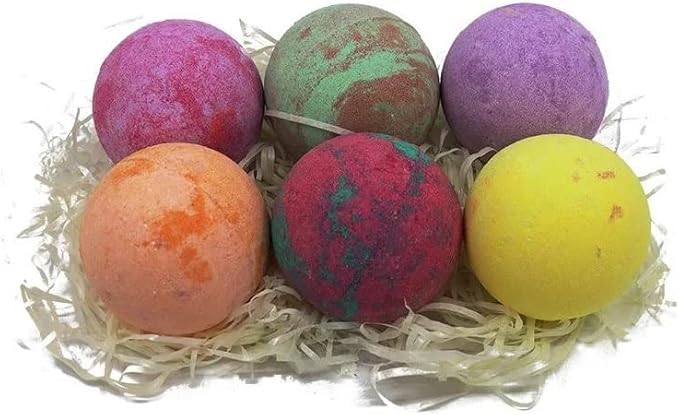 Organic Natural Vegan Colorful Handmade Bath Bombs Essential Oil