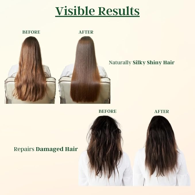 CULTIVATOR'S Organic Hair Mask for Dry & Frizzy Hair, Deep Conditioning for Split Ends Repair & Shine, with Amla, Shikakai, Brahmi & Bhringraj Powder for Men & Women, 3.5 Ounce, 1 Pack