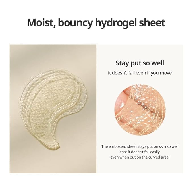 GOODAL Green Tangerine Vitamin C Moisturizing Eye Patch | 5-minute, Hydrating Gel Patch (60 sheets) (2024 Advanced Version)