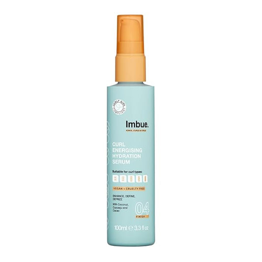 Imbue Curl Energising Hydration Serum for Curly Hair - Enhances and Conditions Curls, Defrizz Coils, Vegan, Curly Girl Compliant, 3.3 fl oz