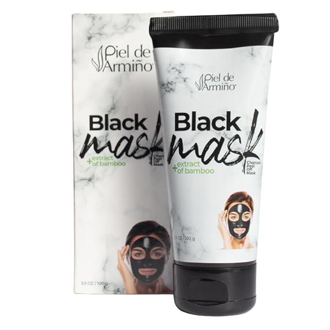 Peel off Face Mask, Black Head Remover for Nose, Black Face Masks, Charcoal Face Mask, Facial Masks, Black Masks, Mascarilla para Puntos Negros