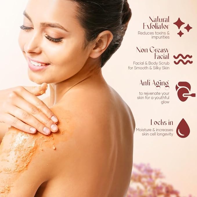 Himalayan Salt Body Scrub 12 oz each Twin Pack - with Collagen and Stem Cells - Exfoliating Salt Scrub for Cellulite - Deep Cleansing for Acne, Scars, Wrinkles - Moisturizes Skin