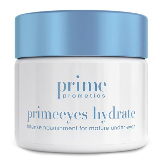 PrimeEyes Hydrate Under Eye Cream for Mature Women – Hydrating Eye Cream for Dark Circles and Wrinkle Repair – Soft, Glowing & Healthy Under Eyes