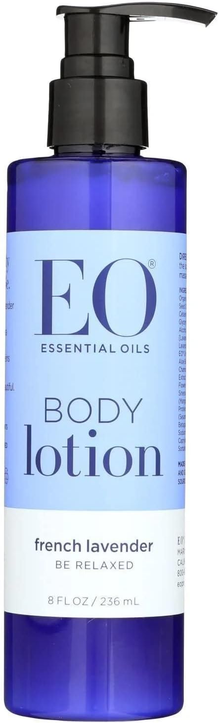 EO, Body Lotion French Lavender Organic, 8 Fl Oz