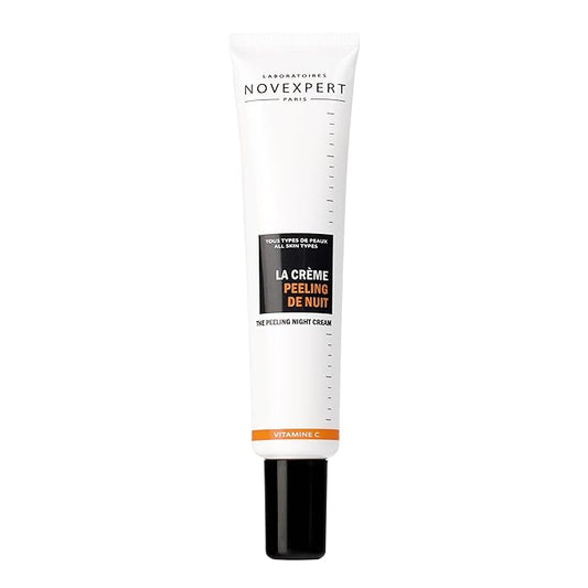 The Peeling Night Cream - Visibly Brighter Skin - Smooth And Radiant Complexion - Deeply Exfoliates And Nourishes - Hypoallergenic - Vegan - Normal, Combination And Oily Skin Types - 1.3 Oz