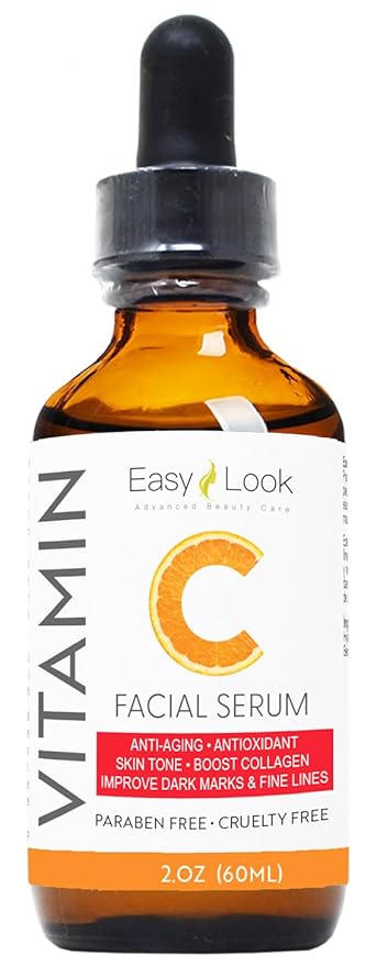 Vitamin C Face Serum – Anti Aging Facial Serum with Vitamin C, for Dark Spots, Even Skin Tone, Eye Area, Fine Lines & Wrinkles, 2 Fl Oz