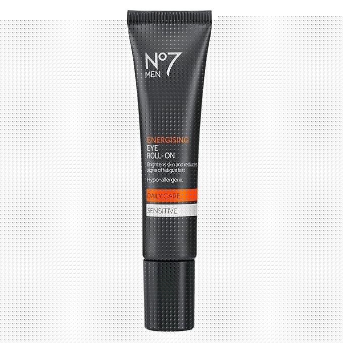 No7 Men Rapid Revival Eye Roll On - Peptide Dark Circles Under Eye Treatment for Men - Under Eye Roller to Reduce Appearance of Eye Bags - Reduces Signs of Eye Fatigue (15 ml)