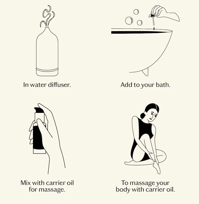 LIVEDROPS 24/7 Relaxed Lavender Essential Oil. Crafted in France. Pure & Natural Aromatherapy for Calm - Diffuser Compatible or Dilute in Carrier Oil for The Skin