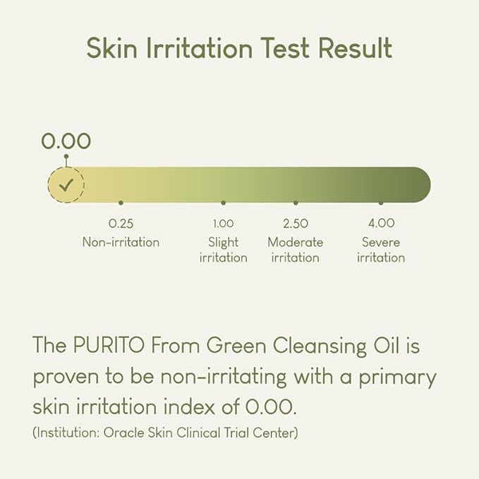 PURITO From Green Cleansing Oil 6.76 fl.oz / 200ml Gentle Facial Cleanser, Cruelty-free & Vegan, Nature-derived Oils (Renewal)