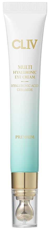 Multi Hyaluronic Hydrating Eye Cream | Moisturizing with 9 layer of hyaluronic acid | Special applicator for the eye area (0.67 fl oz, 20ml)