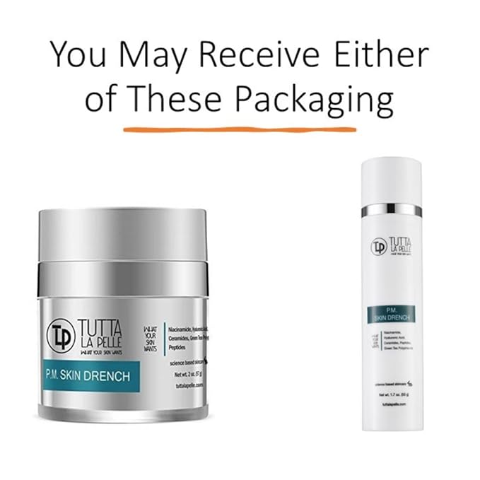 Anti Aging Night Cream - Intense Hydrating Face Moisturizer - Enriched with Hyaluronic Acid, Ceramide, Peptides, Excellent Night Face Cream - Fragrance Free - Light Feeling - 1.7 oz