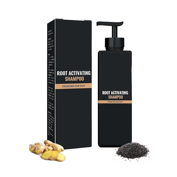 Shampoo, Root Activating Shampoo, Hair Thickening Shampoo，Natural Hair Regrowth Shampoos for Men Women(100ML)