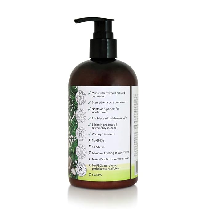 Coco Fiji Face & Body Lotion Infused with Coconut Oil | Lotion for Dry Skin | Moisturizer Face Cream & Massage Lotion for Women & Men |Coconut Lime 12 ozPack of 3