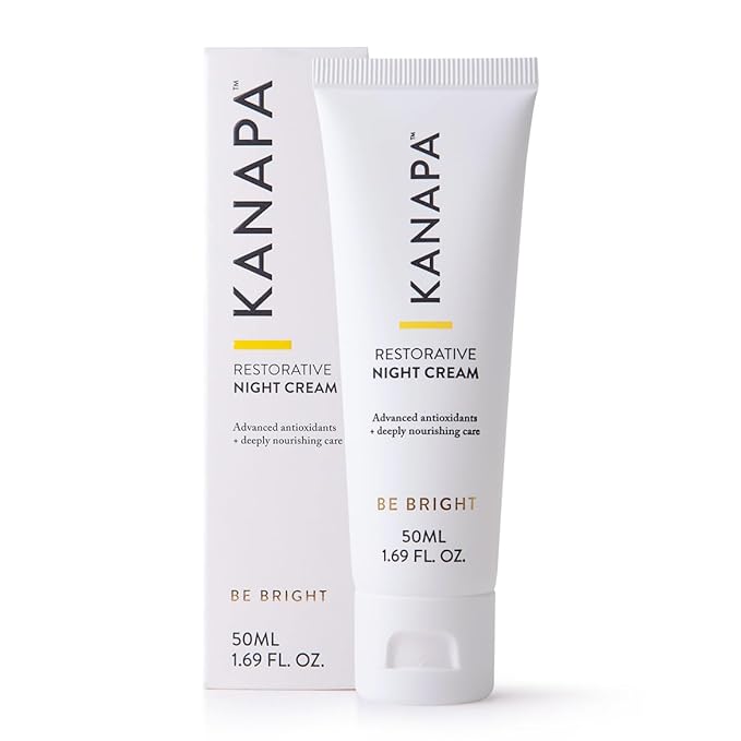 Kanapa by Xtendlife Restorative Night Cream – Ultra-Hydrating, Rejuvenating, and Antioxidant-Rich Overnight Moisturizer Blend, Suitable for All Skin Types, 50ml
