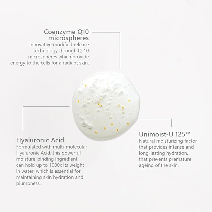 Armesso - Facial Nutritive Serum With Q10, Moisturize Skin and Improve the Appearance of Fine Lines and Wrinkles, Q10 for Anti Aging effect, long-lasting hydration and youthful skin - 0.5 Oz (15 Ml)