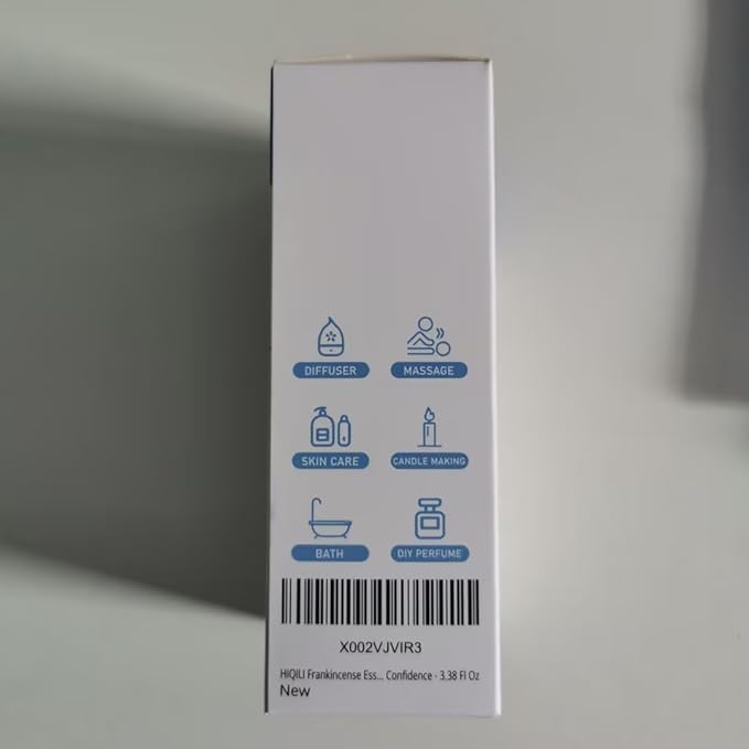 HIQILI 100ML Frankincense Essential Oil, for Massage, 100% Pure and Natural 3.38 Fl Oz