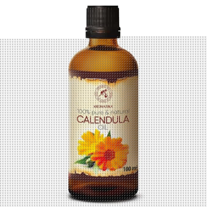 Calendula Oil 3.4 Fl Oz (100ml) - Calendula Officinalis Flower Extract – Infused - Almond Oil Base - 100% Pure & Natural - Marigold Oil – Benefits for Skin, Nails, Hair, Face, Body