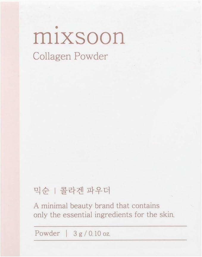 mixsoon Collagen Powder 0.158 Oz / 3g Korean Glass Skin Care