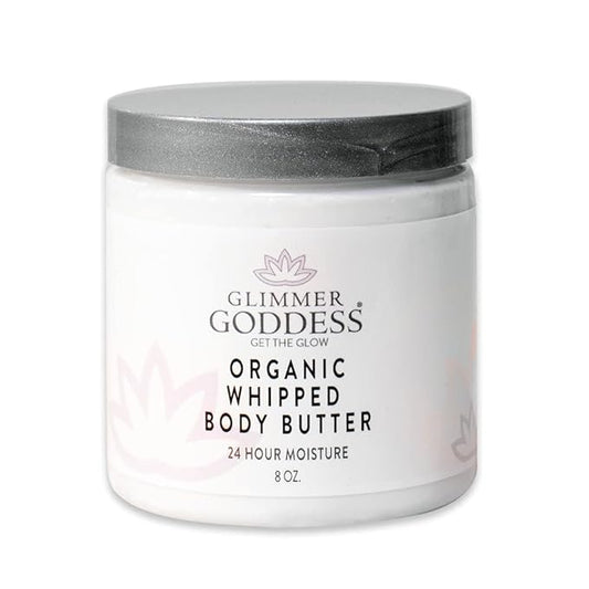 GLIMMER GODDESS Organic Body Butter - 8oz (Autumn Breeze)