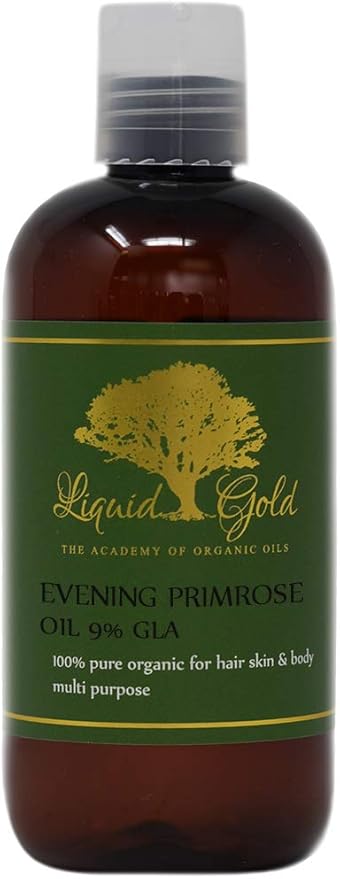 8 oz - Premium Evening Primrose Oil - 100% Pure Natural Organic Skin Hair Body Care