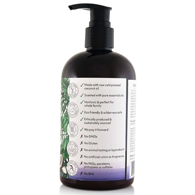 Coco Fiji Face & Body Lotion Infused With Coconut Oil | Lotion for Dry Skin | Moisturizer Face Cream & Massage Lotion for Women & Men | Night Blooming Jasmine 12 oz, Pack of 3