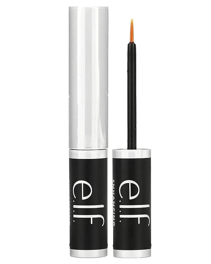 e.l.f. SKIN Enhancing Lash & Brow Serum Mini, Promotes Longer-Looking Lashes & Brows, Nourishing & Conditioning Formula, Clear