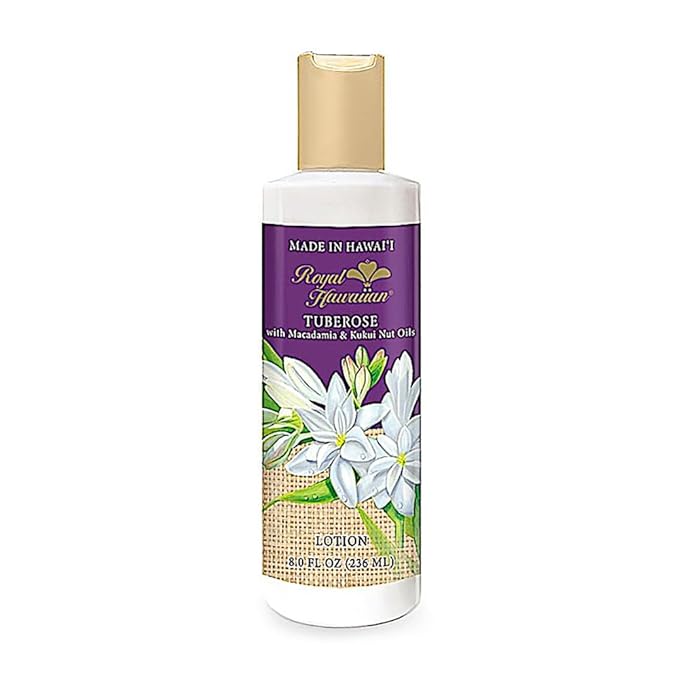 Royal Hawaiian Body Lotion 4 Bottles 8 fl. oz. each Tuberose
