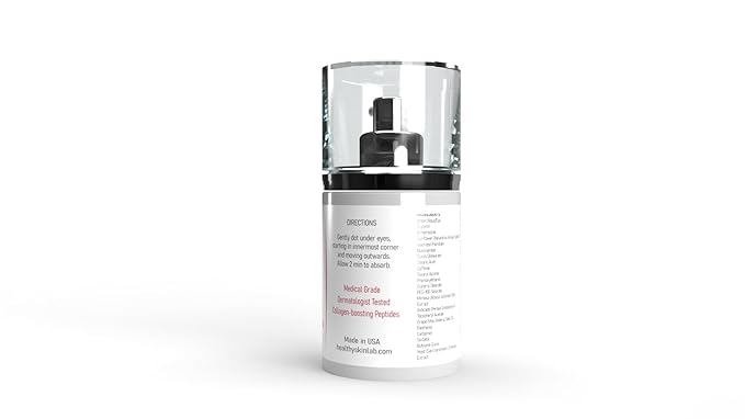 Enhance | Rapid Firming Peptide Collagen Eye Cream with Avocado + Vitamin E | Tighten, Brighten & Firm Eye Bags & Reduce Dark Circles