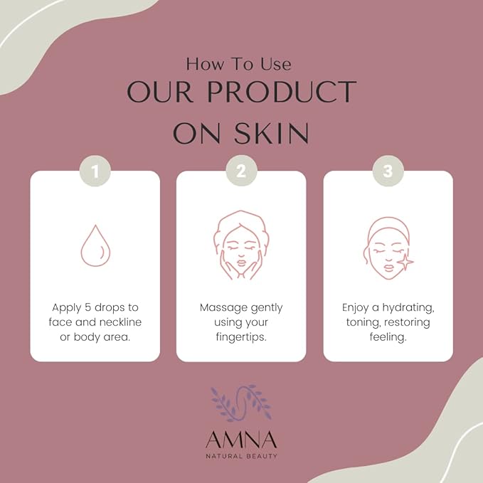 Organic Rose Oil | 100% Pure Infused Rose Oil for Face, Skin & Hair | Rose Oil Infused With Grapeseed Oil | Filtered & Natural Anti-Aging Moisturizer