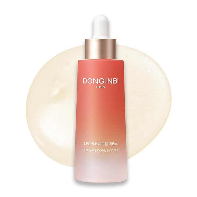 Donginbi Red Ginseng 1899 Watery Oil Essence (30ml), Fast Absorbance Facial Essence for Skin Glow with Red Ginseng Oil