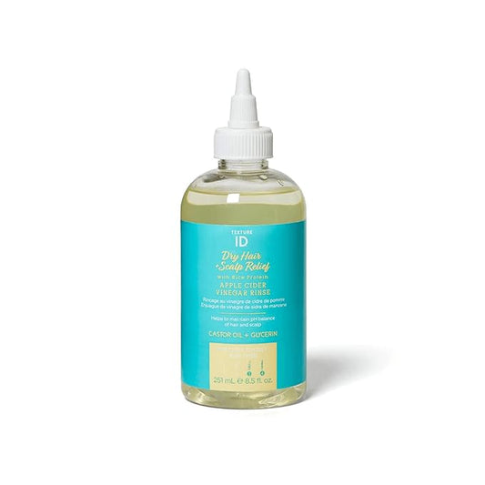 Texture ID Apple Cider Vinegar Rinse, Helps Maintain the pH Balance of Hair, Increases Shine, Reduces Frizz, Paraben Free, Crueltyfree,