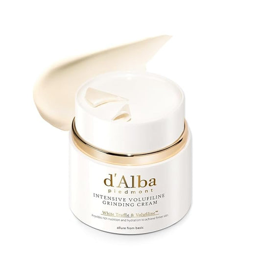 d'alba Piedmont Italian White Truffle Intensive Grinding Cream, Volufiline 50,000ppm, elasticity care and nourishment, Korean Skin Care