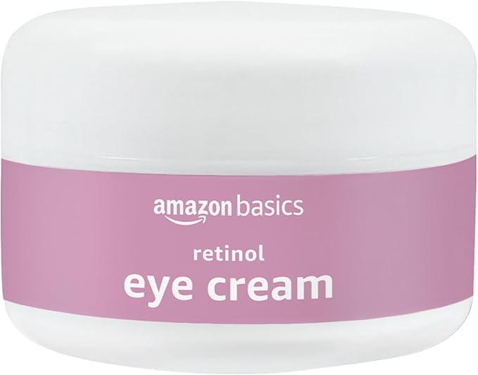 Amazon Basics Retinol Eye Cream, Fragrance Free, 0.5 Ounces, 1-Pack