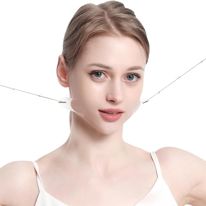 Face Lifting Tape, Face Lift Tape invisible, 80PCS Japanese Face Tape for Wrinkles, Skin Facial Face Neck Tapes for Lifting Sagging Skin with Lifting Rope