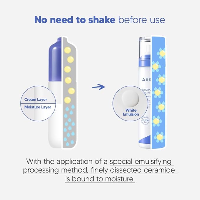 AESTURA ATOBARRIER365 Cream Mist with 10,000ppm Ceramides | Moisture Barrier Support, Ultra-Fine Hydrating Mist, Suitable for Dry Skin, 120ML / 4.06 fl.oz.