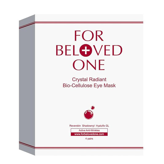 Crystal Radiant Bio-Cellulose Eye Mask(4 Pairs)