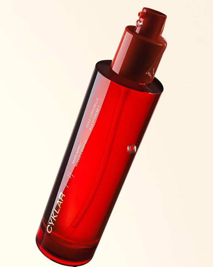 Vitamin C Body Oil for Women and Men. Moisturizing Naked Neroli & Body Wash Bundle