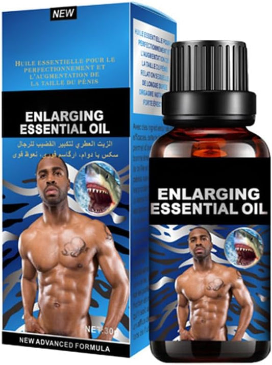 Men Massage Oil for Sex -Sexual Enhancement Erection Cream Penisgrowth Oil Longer Thicker Penis Energy Massage Essential Oil Men Energy for Care Delay Performance Boost Strength (Chamomile)