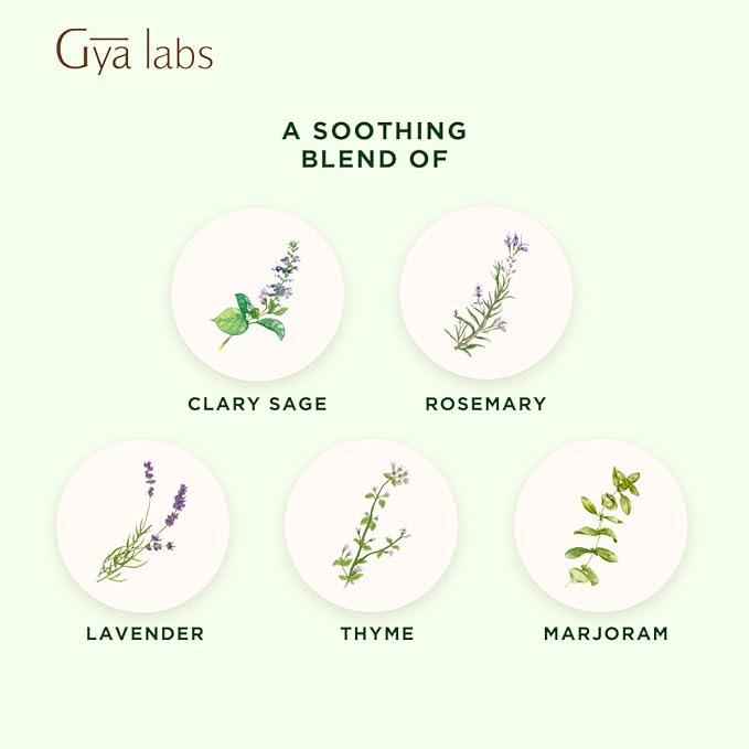 Gya Labs Harmony Essential Oil Blend - Soothing & Sweet Scent (0.34 Fl Oz)