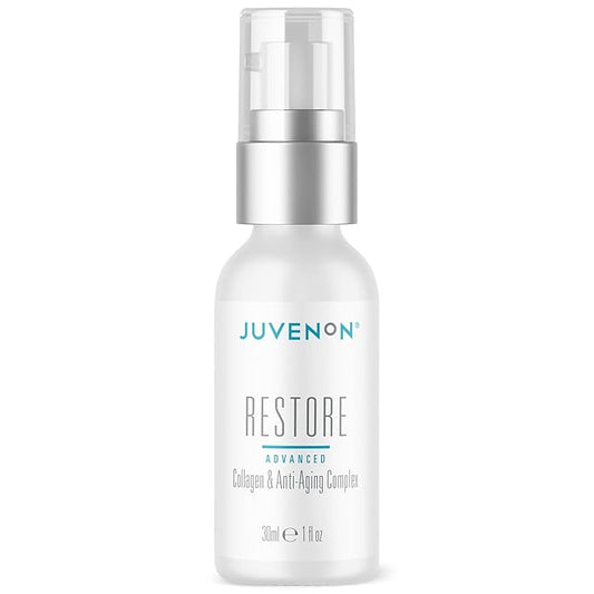 Juvenon Restore Advanced Collagen and Anti-Aging Complex, Premium Skincare Beauty Products for Fine Lines and Wrinkles