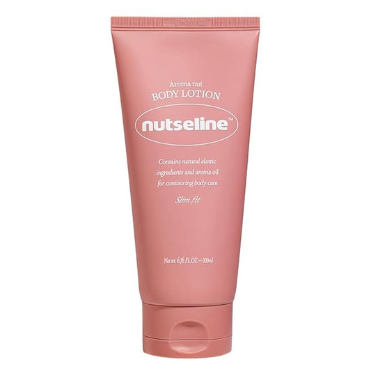 Aroma Nut Slim Fit Body Lotion with 11 Aroma Essential Oils Extract, Anti-Cellutile Lotion, Natural Aroma Scent, Gluten-Free (200ml / 6.76 fl oz.)