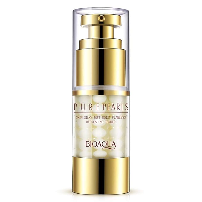 BIOAOUA Pure Pearls Skin Silky Flawless Refreshing Eye Cream Essence Beautiful Moisturized Skin Oil Control 35g