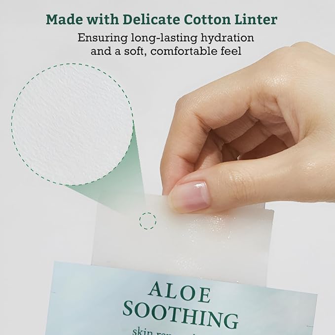 LEADERS Aloe Soothing Skin Renewal Mask – Calms Irritated Skin, Reduces Redness & Provides Deep Hydration – Gentle Formula for Sensitive Skin – Hydrating Face Mask with Aloe Vera – 10 Sheets