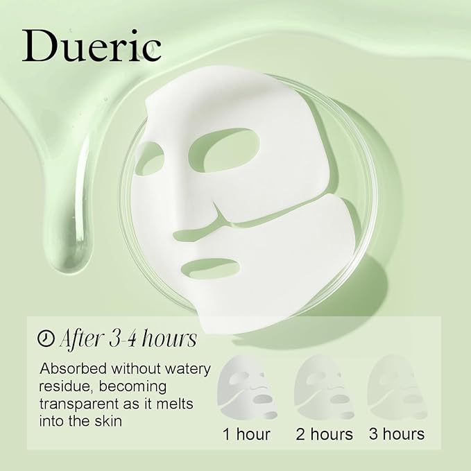 Bio-Collagen Face Mask – Hydrating, Firming, Anti-Aging Treatment for Wrinkle Reduction, Pore Minimizing & Youthful Skin – Like Korean Collagen Sheet Mask for All Skin Types 34g x4ea