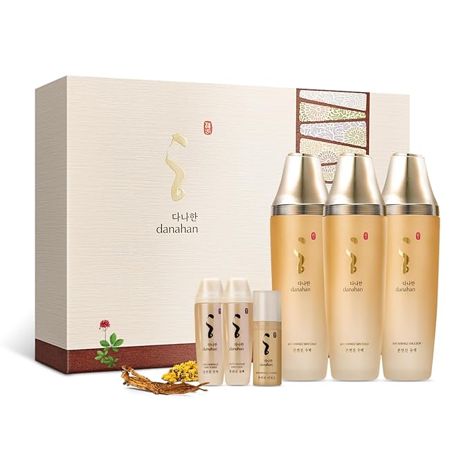 Bon Yoen Jin Skin Care 2pcs Special Set Toner 5.4 fl oz(160ml) x 2ea, Emulsion 5.4 fl oz(160ml) | Anti-Wrinkle, Moisturizing, Hydrating, Soothing, Korean Skin Care, Korean Skin Care Set