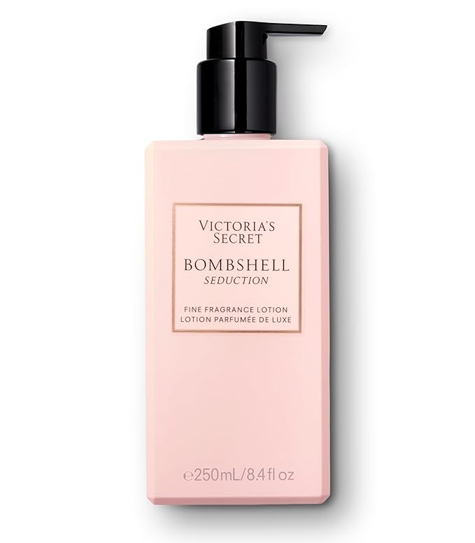Victoria's Secret Bombshell Seduction Fragrance Body Lotion, Notes of White Peony, Sage & Velvet Musk (8.4 oz)