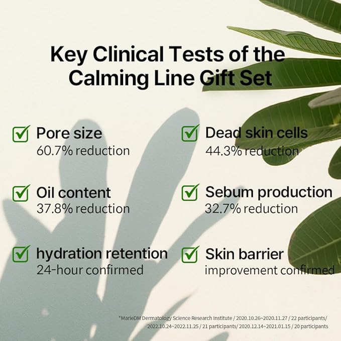 Pyunkang Yul Calming Line Gift Box Set - Korean Facial Skin Care Essential for Daily Moisturizing, Safe on Acne Prone & Sensitive Skin, Vegan & Cruelty Free