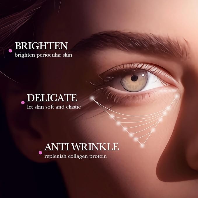 Snail Recombinant Collagen Eye Cream,Snail Repair Eye Cream with Snail Mucin Extract and Collagen,Anti-Aging Moisturizerfor Blemish Care - Effective Eye Repair and Anti-Wrinkle Formula (1PCS)