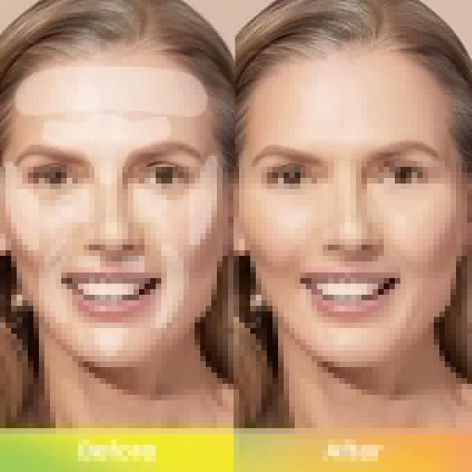 evpct 16Pcs Reusable Silicone Face Tape Forehead Wrinkle Patches for Face Wrinkles Overnight, Face Tape for Castor Oil, Face Facial oil Skin Tape Smoothing Wrinkle Patches for Face Wrinkles Overnight